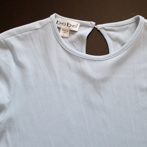 Bebe stretch nylon with keyhole back button - Picture 2 of 3